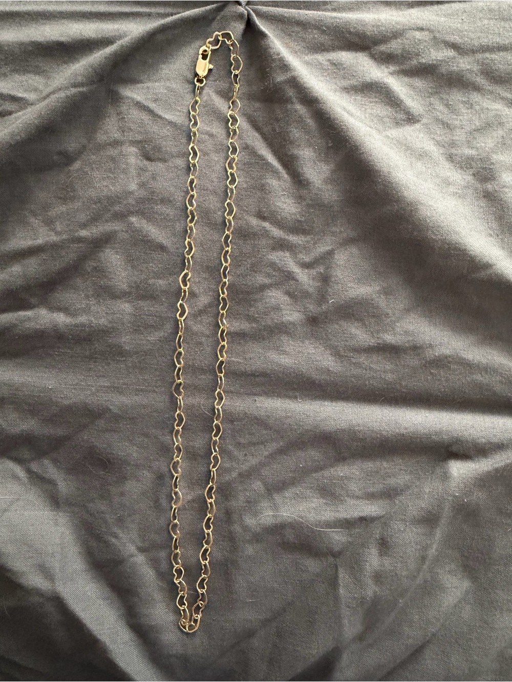 Delicate Gold Link Necklace - Elegant Women's Jewelry